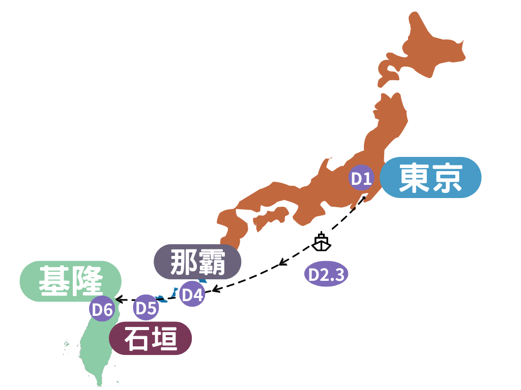 鑽石公主號 - 東京橫濱基隆6天