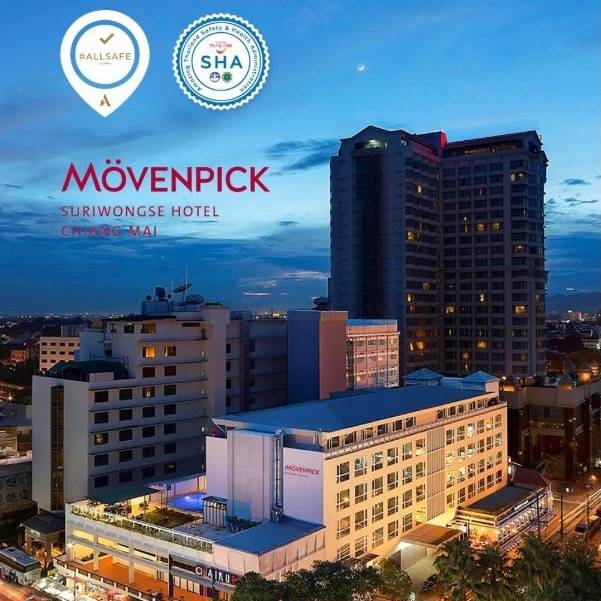 飯店：Mövenpick Suriwongse Hotel Chiang Mai