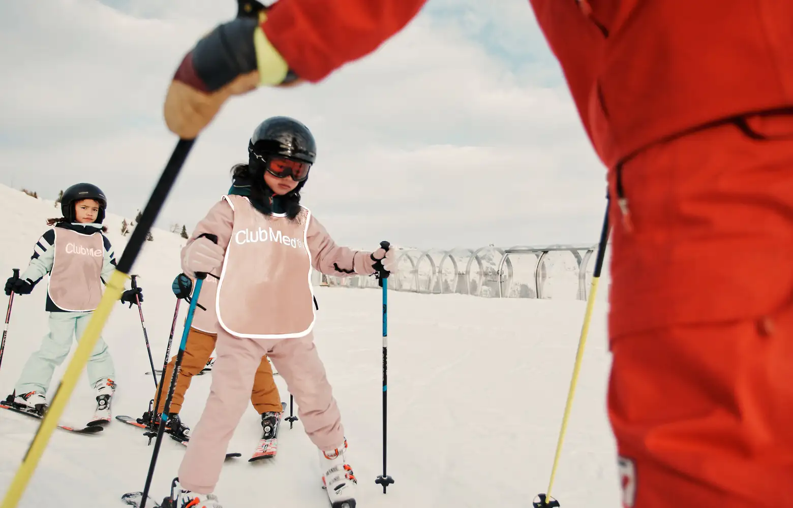 兒童雙板滑雪團體課程
