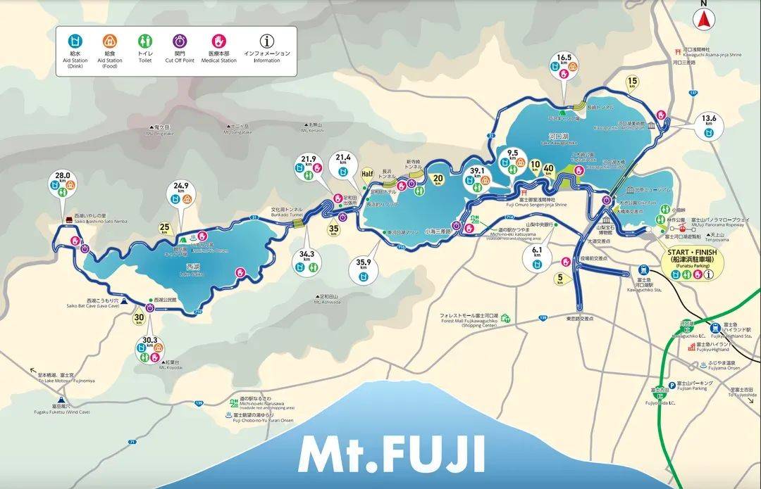 全馬路線圖