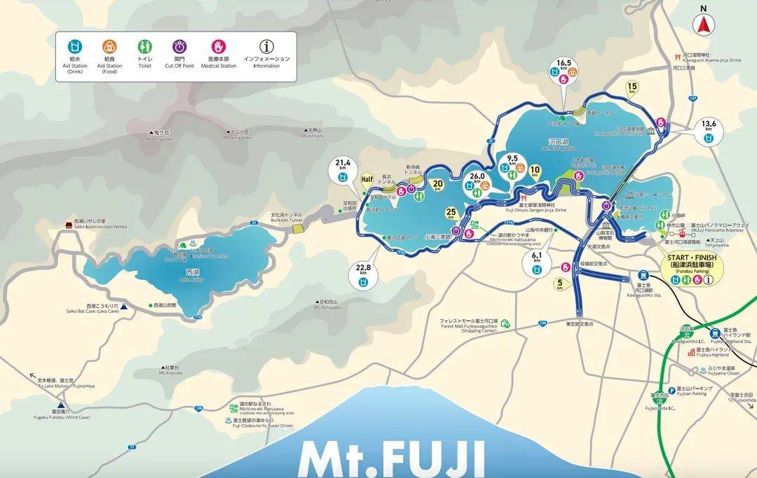 環湖路線圖