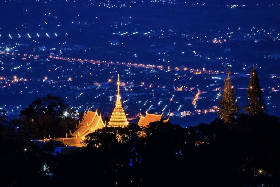 【清邁出發】素帖山＋悟孟寺夜遊半日遊