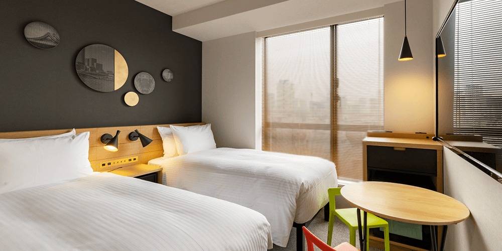 大阪格蘭貝爾飯店｜雙床房