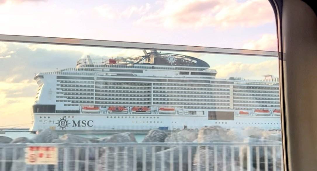 MSC地中海榮耀號心得-船身外觀