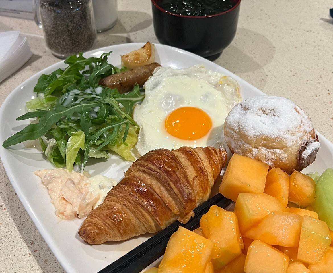 MSC地中海榮耀號心得-自助餐早餐菜色