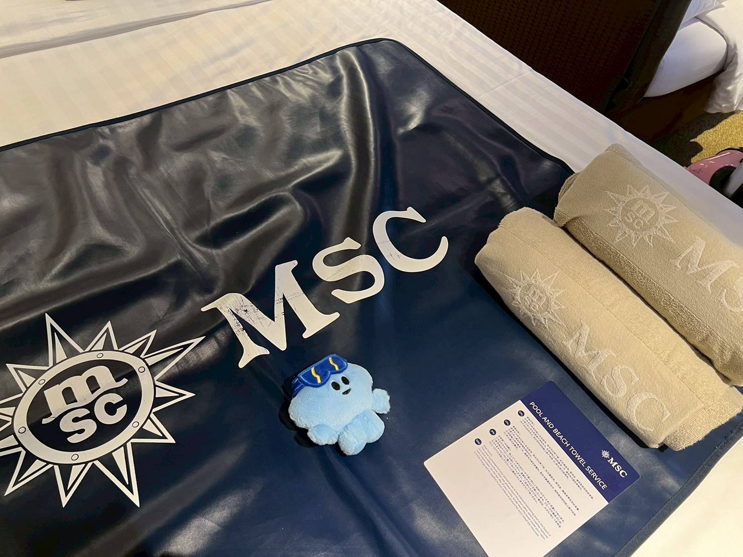 MSC地中海榮耀號心得-遮蔽陽台房間