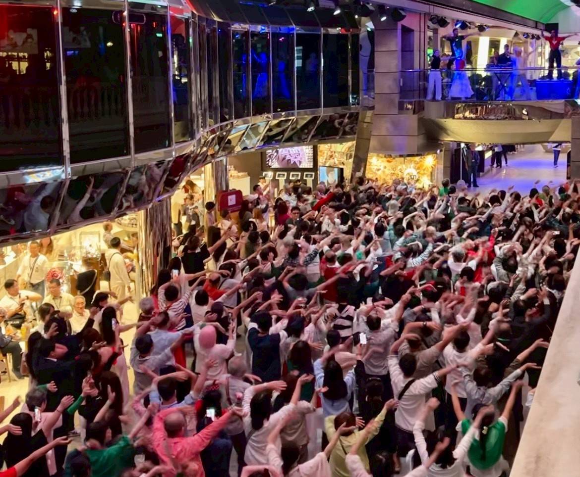 MSC地中海榮耀號心得-義大利之夜派對