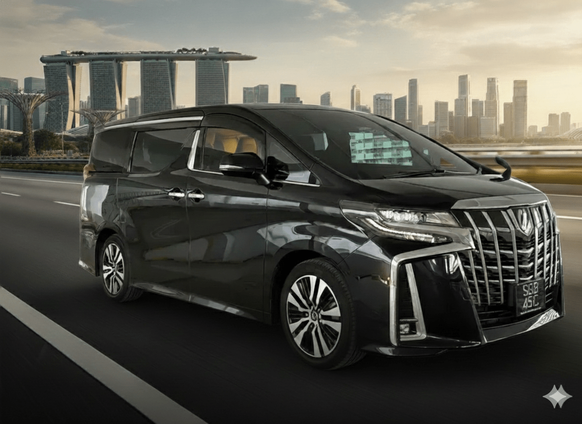 【新加坡國內接送】客人自行指定時間和地點 (1~6人Toyota Alphard) 
