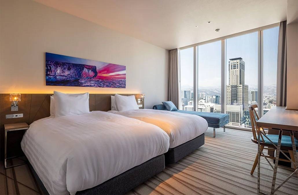 札幌格蘭貝爾飯店｜雙床房