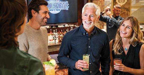 海上美好心靈酒吧