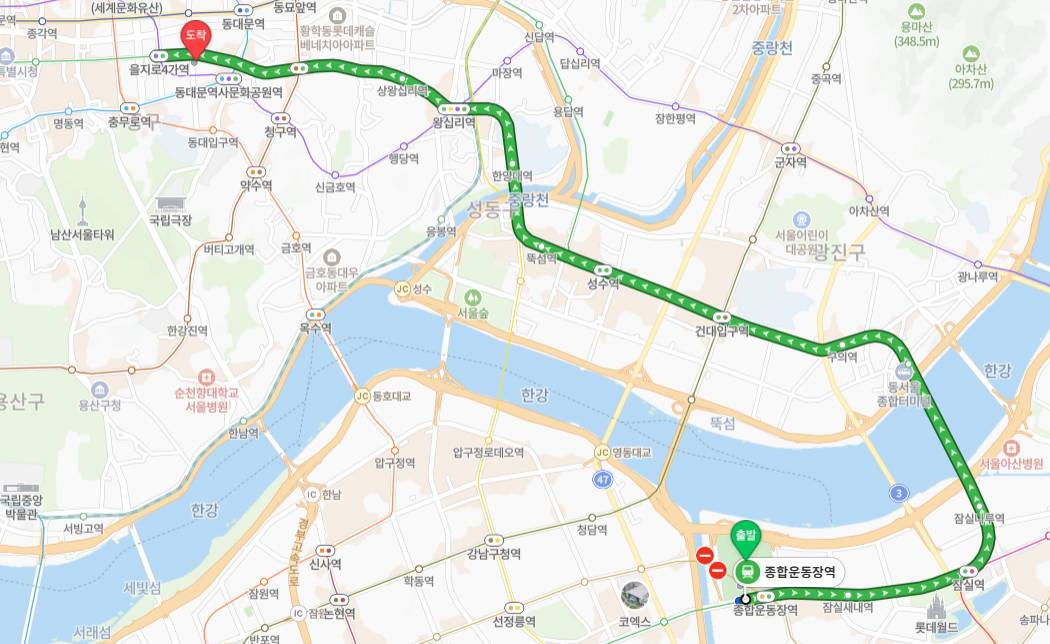 賽事會場返回飯店