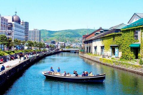 【北海道三溫泉6日】洞爺湖、北國馬場、函館昭市、企鵝遊行、小樽運河